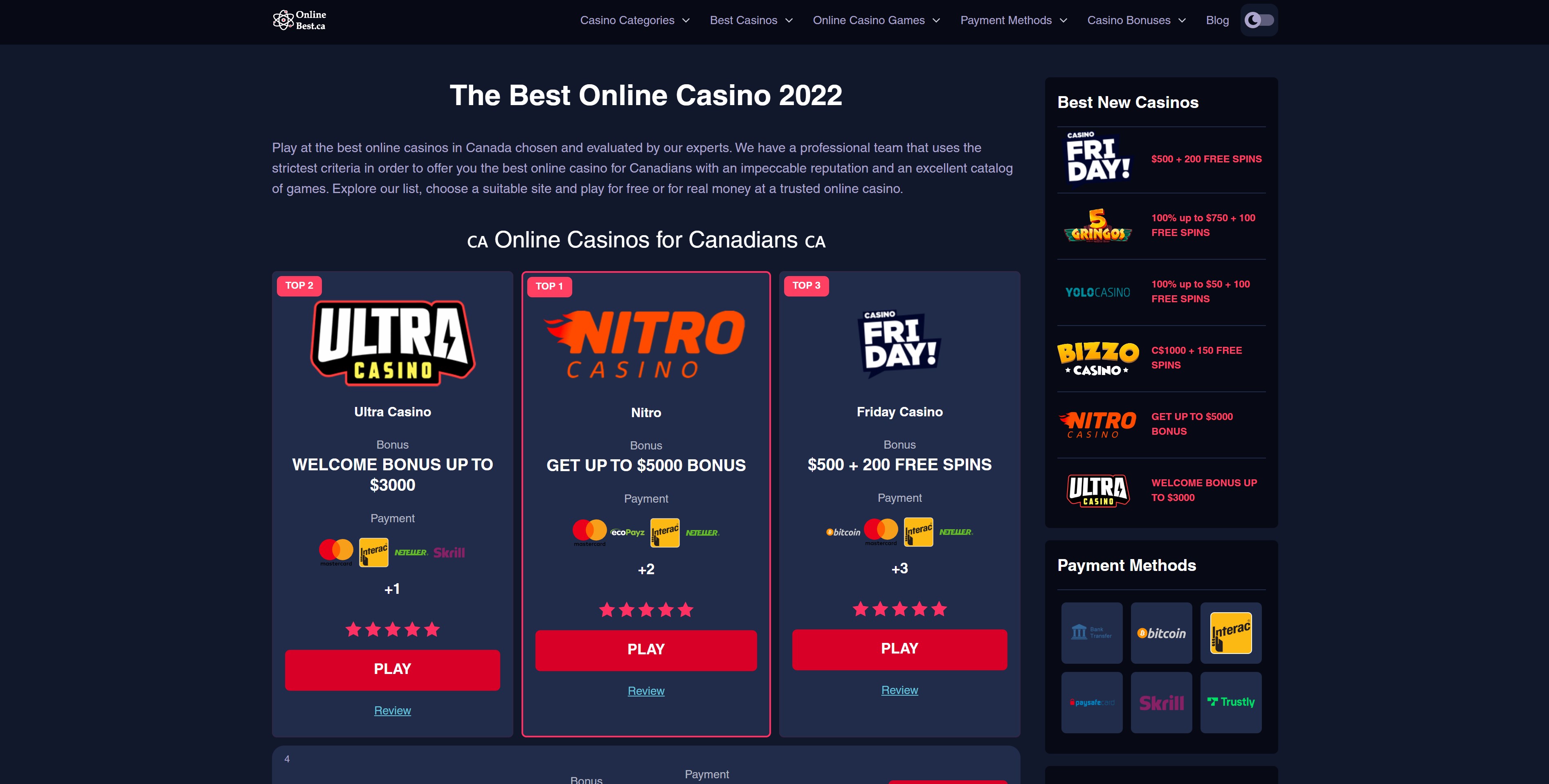 Online Casino Canada - sts-canada.ca
